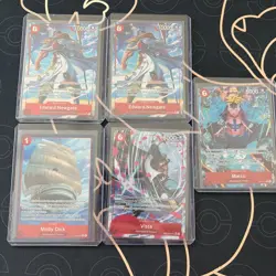 ONE PIECE OP 16 The Time of Battle Lot 5 Cards Edward Newgate Vista TR - Image 1