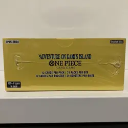 One Piece Adventure on Kami's Island Booster Box OP15 English Factory Sealed - Image 4