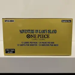 One Piece Adventure on Kami's Island Booster Box OP15 English Factory Sealed - Image 5
