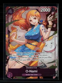 One Piece O-Nami Extra Booster: One Piece Heroine's Edition C • ST18-002 Foil - Image 1