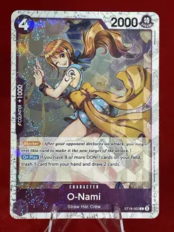 O-Nami ST18-002 C - PRB-02 One Piece TCG The Best Vol 2. Pirate Foil English - Image 1