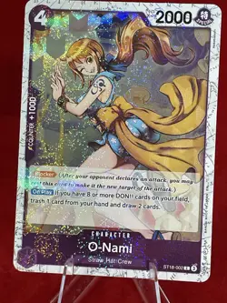 O-Nami ST18-002 C - PRB-02 One Piece TCG The Best Vol 2. Pirate Foil English - Image 2
