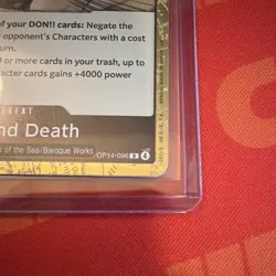Ground Death Foil OP14-096 The Azure Sea's Seven One Piece English NM SHIPS FAST - Image 3