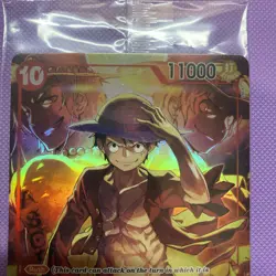 Monkey.D.Luffy Treasure Booster - SR One Piece Promotion ST10-006 - SEALED NM - Image 5