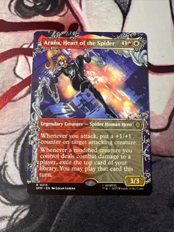 Arana, Heart of the Spider (Borderless) Marvel's Spider-Man Regular NM MTG - Image 1