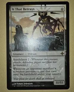 MTG It That Betrays (Rise Of The Eldrazi) Rare LP - Image 1