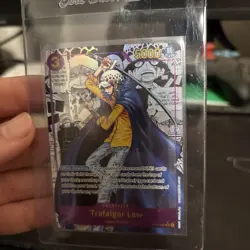 Trafalgar Law OP05-069 Parallel Manga Alt Art Awakening of The New Era Psa 10 U - Image 1