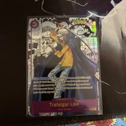 Trafalgar Law OP05-069 Parallel Manga Alt Art Awakening of The New Era Psa 10 U - Image 2