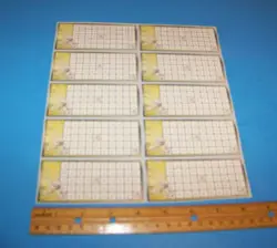 Smeargle Sticker Sheet (10 Stickers on sheet) Vintage Pokemon League Rewards - Image 1