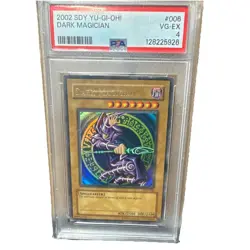 Konami Yu-Gi-Oh! Dark Magician SDY-006 Starter Deck Yugi PSA 4 Foil - Image 1