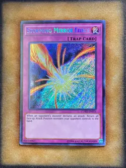 Yugioh Storming Mirror Force CORE-EN076 Secret Rare NM - Image 1