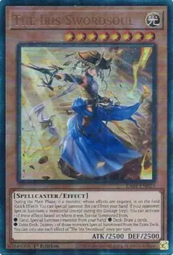 Yugioh! LP The Iris Swordsoul - RA01-EN023 - Prismatic Ultimate Rare - 1st Editi - Image 1