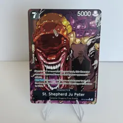 St. Shepherd Ju Peter (Alternate Art) OP13-084 Carrying On His Will Foil - Image 3