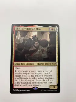 The Jolly Balloon Man MTG Duskmourn House of Horror Regular Rare Free Shipping - Image 1