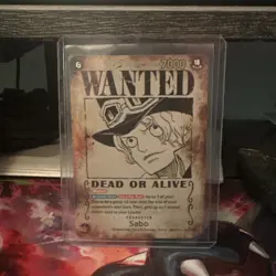 Sabo (120) (Wanted Poster) - Carrying On His Will (OP13) - Image 1