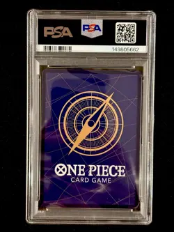 One Piece Nami OP14-031 The Azure Sea's Seven Foil PSA 10 - Image 2
