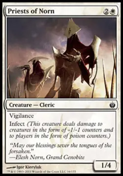 Priests of Norn - Light Play MTG Mirrodin Besieged - Image 1