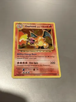 Pokemon TCG Charizard 11/108 Rare Reverse Holo XY: Evolutions - Image 1