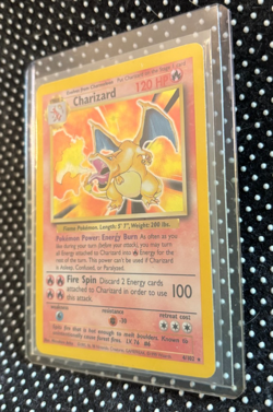 1999 Pokemon Charizard Base Set Holo Rare Unlimited 4/102 1999 - Image 2