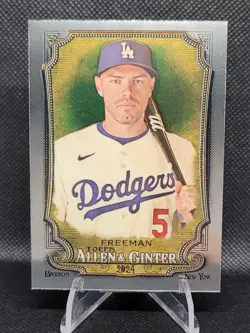 2024 Topps Allen & Ginter Chrome SP #62 Freddie Freeman Los Angeles Dodgers - Image 1