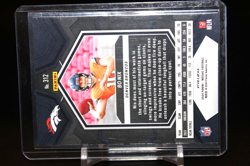 2024 Panini Mosaic Bo Nix Red Sparkle Prizm RC #312 Broncos Rookie SSP - Image 2