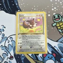Pokemon TCG Jungle 51/64 Eevee 1st Edition LP Nintendo Card Vintage Vtg WOTC - Image 1
