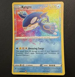 Pokemon TCG Kyogre 021/072 Shining Fates Amazing Rare Holo 120 HP Eng 2021 - Image 1