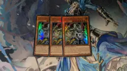 YuGiOh! | PLAYSET 3x Zaborg the Mega Monarch | DUPO-EN079 Ultra Rares | 1st NM - Image 1