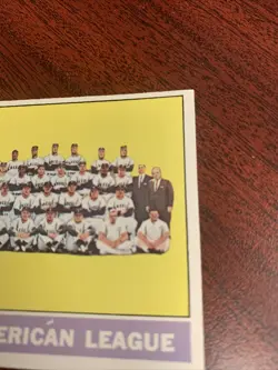 VINTAGE BASEBALL CARD 1966 TOPPS NO.131 CALIFORNIA ANGELS TEAM NM/ MINT - Image 3