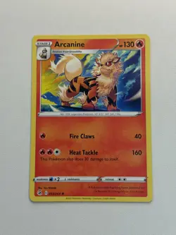 Pokemon Arcanine SWSH08: Fusion Strike 033/264 Near Mint NM - Image 1