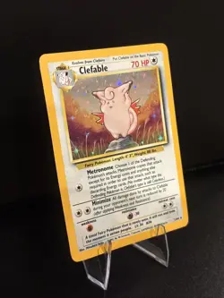 Clefable 1/64 HOLO 1999 Pokemon TCG English Jungle Set - Image 2