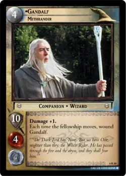 LOTR TCG EOF ENTS OF FANGORN GANDALF MITHRANDIR 6R30 M/GEM MINT Tip Top - Image 1