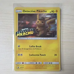 The Pokemon Company Detective Pikachu SM190 Promo Holo English 2019 HP 90 Basic - Image 1