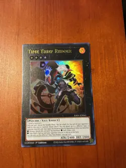 Yugioh! - Time Thief Redoer - Ultra Rare - 25th Rarity - RA01-EN041 -1st Ed - NM - Image 1