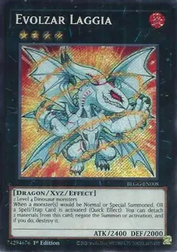 Evolzar Laggia BLGG-EN008 Battles of Legend: Glorious Gallery NM Yu-Gi-Oh - Image 1