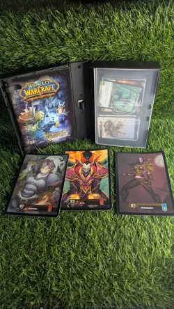 WORLD OF WARCRAFT TCG - Heroes of Azeroth Starter Deck Opened READ! 53334480024 - Image 3