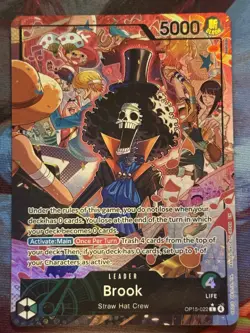 Brook Leader OP15-022 (Alt Art) NM - One Piece TCG Adventure on Kami's Island - Image 1