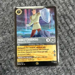 Disney Lorcana - WitW Prince Charming Protector of the Realm 189/204 Legendary - Image 1
