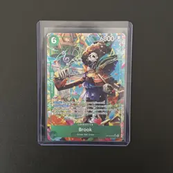 One Piece Card Game | Brook OP15-032 SR ALT ART IN-HAND | OP15 | English | NM/M - Image 1