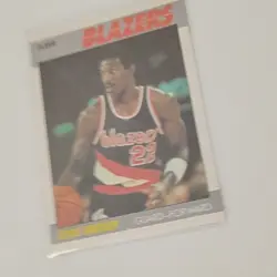 Fleer 1987-88 Clyde Drexler #30 Portland Trail Blazers NBA Basketball Card - Image 2
