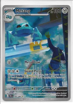 Metang 094/086 - Mega Evolution: Chaos Rising (CRI) - Illustration Rare - NM - Image 1