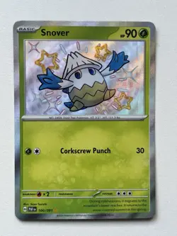 Snover - 100/091 - Paldean Fates - Baby Shiny - NM - Pokemon TCG - Image 1