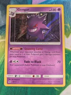 Gengar 38/111 Holo Rare Crimson Invasion NM - Image 1