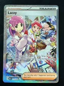 Pokemon TCG Lacey Stellar Crown 172/142 Special Illustration Rare - Image 1