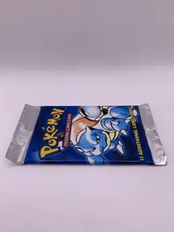 Pokemon Cards Sealed UK 4th Print 1999-2000 Booster Pack Set Blastoise 21.15G - Image 3