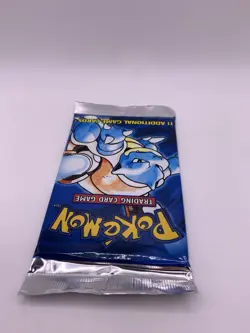 Pokemon Cards Sealed UK 4th Print 1999-2000 Booster Pack Set Blastoise 21.15G - Image 4