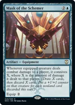 MTG - Mask of the Schemer - - Light Play - Normal - Image 1