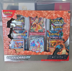 Pokemon TCG Charizard ex Premium Collection Box English 65 Cards 2023 - Image 1