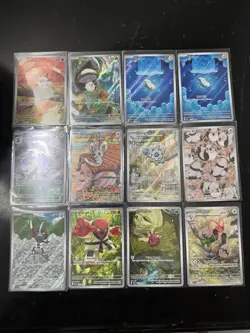 Pokemon Black Bolt Illustration Rare Lot Of 12 IR NM/M - 113, 095, 099, 148, 150 - Image 1