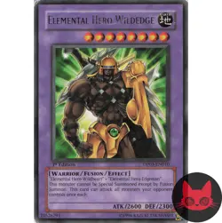 Yugioh Elemental HERO Wildedge DP03-EN010 Rare 1st Edition MP - Image 1